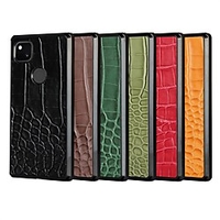 Phone Case For Google Back Cover Google Pixel 4a Google Pixel 5 Shockproof Dustproof Tile PU Leather miniinthebox