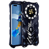 Phone Case For Huawei Back Cover Honor 10 Lite nova 7 SE nova 5 Honor 8X nova 5 pro Huawei nova 5i NOVA 3i nova 3e Huawei Nova 4 Shockproof Dustproof Pattern Geometric Pattern Armor Metal miniinthebox