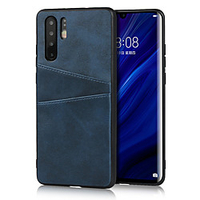 Phone Case For Huawei Back Cover Leather Huawei P20 Pro Huawei P20 lite Huawei P30 Huawei P30 Pro Huawei P30 Lite Mate 30 Mate 30 Pro Card Holder Solid Color PU Leather miniinthebox