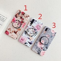 Phone Case For Huawei Back Cover P40 P40 Pro P20 P20 Pro P20 lite P30 P30 Pro P30 Lite Huawei Mate 20 lite Huawei Mate 20 pro with Stand IMD Frosted Flower / Floral TPU miniinthebox