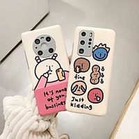 Phone Case For Huawei Back Cover P40 P40 Pro P30 P30 Pro nova 7 SE Nova 7 5G Mate 30 Mate 30 Pro nova 7 Pro 5G nova 5 Shockproof Dustproof Cartoon TPU miniinthebox