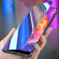 Phone Case For Huawei Full Body Case Huawei P20 Huawei P20 Pro Huawei P20 lite Huawei P30 Huawei P30 Pro Huawei P30 Lite P10 Plus P10 Lite P10 P9 lite mini Shockproof with Stand Mirror Solid Color PC miniinthebox
