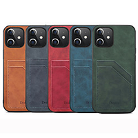 Phone Case For iPhone 12 / iPhone 12 Mini / iPhone 12 Pro / iPhone 12 Pro Max Card Holder Shockproof Back Cover Solid Colored PU Leather Case For iPhone 11 Pro Max / SE2020 / XS Max / XR XS 7 / 8 plus miniinthebox