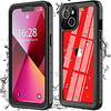 Phone Case for iPhone 13 Pro Max Waterproof Case Shockproof Dustproof Built-in Screen Protector IP68 Full-Body Cover Outdoor Waterproof Case for iPhone 13 12 Pro Max 11 SE 2020 X XR XS Max 8 7 miniinthebox