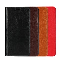 Phone Case For Motorola Full Body Case Leather Wallet Card Moto X4 MOTO G6 Moto G6 Play Moto G6 Plus Moto G5s Plus Moto G5s Moto G5 Plus Moto G5 Moto E5 Plus Moto E5 Wallet Card Holder with Stand miniinthebox