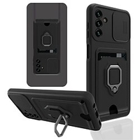 Phone Case For Samsung Galaxy A73 A53 A33 A72 A52 A32 M12 Full Body Case With Camera Cover and Kickstand Military Grade Shockproof Heavy Duty Protective with Magnetic Car Mount Holder with Hang Rope miniinthebox