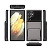 Phone Case For Samsung Galaxy Back Cover S21 FE S21 S21 Plus S21 Ultra S20 S20 Plus S20 ultra S20 FE S9 S9 Plus Protective Wallet Case with Card Slot Card Holder Shockproof Dustproof Solid Colored TPU PC miniinthebox