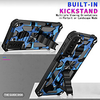Phone Case For Samsung Galaxy Back Cover S21 S21 Plus S21 Ultra Galaxy A32 Galaxy A12 S20 S20 Plus S20 ultra S20 FE 5G Note 20 Ultra Shockproof with Stand Camouflage TPU PC miniinthebox