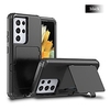 Phone Case For Samsung Galaxy Back Cover S21 S21 Plus S21 Ultra S20 S20 Plus S20 ultra S20 FE S9 S8 Note 9 Card Holder Shockproof Dustproof Solid Colored PC miniinthebox