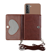 Phone Case For Samsung Galaxy Back Cover S21 S21 Ultra Galaxy A52 Galaxy A72 Galaxy A42 Galaxy A32 5G Galaxy A12 S20 Galaxy A02s S20 Plus Card Holder Shockproof Dustproof Solid Colored PU Leather miniinthebox