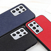 Phone Case For Samsung Galaxy Back Cover S21 Ultra S20 S20 Plus S20 ultra Galaxy A20e Galaxy S10e Galaxy A81 / M60S Galaxy A21 A71 5G Galaxy M51 Shockproof Dustproof Solid Colored Genuine Leather miniinthebox