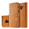 Phone Case For Samsung Galaxy Full Body Case A8 2018 A8 2018 Wallet Card Holder with Stand Solid Colored Hard PU Leather miniinthebox