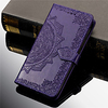 Phone Case For Samsung Galaxy Full Body Case Leather Wallet Card S7 edge S7 S6 edge S6 Wallet Card Holder with Stand Mandala Hard PU Leather miniinthebox