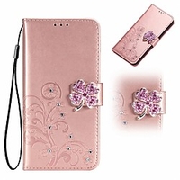 Phone Case For Samsung Galaxy Full Body Case S20 S10 Plus S22 S22 Plus Samsung Note 10 Lite Portable Shockproof Dustproof Graphic Solid Colored PU Leather miniinthebox