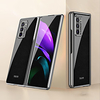 Phone Case For Samsung Galaxy Galaxy Z Fold 2 Shockproof Dustproof Back Cover Lines Waves Word Phrase PC miniinthebox