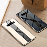 Phone Case for Samsung Galaxy S10 Plus S10e S10 Shockproof Plating PC Mirror Hard Back Cover for Samsung Galaxy S9 Plus S9 S8 Plus S8 TPU Edge Case