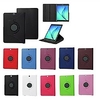 Phone Case For Samsung Galaxy Tab S2 8.0 Tab S2 9.7 Full Body Case 360° Rotation with Stand Flip Solid Colored Hard PU Leather miniinthebox