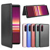 Phone Case For SonyXperia 1 Xperia 1II Xperia 10 Xperia 10II Xperia 10 Plus Xperia XZ3 Xperia L4 Xperia 5 Wallet Shockproof Magnetic Full Body Cases Carbon Fiber miniinthebox