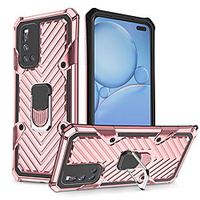 Phone Case For Vivo Back Cover vivo Y17 / Y3 Shockproof Dustproof Ring Holder Solid Colored TPU miniinthebox
