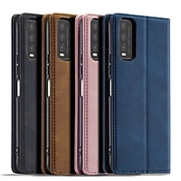 Phone Case For vivo Y17 / Y3 VIVO Y20i VIVO Y20S VIVO Y11S VIVO U3X VIVO Y12S Wallet Case PU Leather Flip Fold Protective Cover with Card Holder Magnetic Closure Shockproof Case miniinthebox
