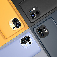 Phone Case For Xiaomi Back Cover Mi 11 Mi 11 Pro Mi 11 Ultra Redmi K40 / K40 Pro Shockproof Dustproof Solid Colored PU Leather TPU miniinthebox