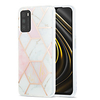 Phone Case For Xiaomi Back Cover Xiaomi Poco X3 NFC Mi 10T 5G Redmi Note 9 Pro Redmi Note 9 Pro Max Redmi 9A Mi 10T Lite 5G Shockproof Dustproof Plating Geometric Pattern Marble TPU miniinthebox