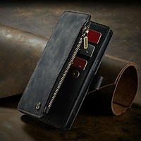 Phone Case For Xiaomi Full Body Case Leather Flip Redmi Note 9 Pro Redmi Note 9 Pro Max Redmi Note 10 Redmi Note 10 Pro Redmi Note 10 Pro Max Card Holder Shockproof Flip Solid Colored TPU miniinthebox