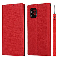 Phone Case For Xiaomi Full Body Case Mi Note 10 Lite Mi 10 Youth 5G Card Holder Shockproof Dustproof Solid Colored PU Leather Genuine Leather miniinthebox