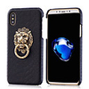 Phone Case PC Silicone Gel With Metal Lion Buckle Holder Phone Cover For iPhone7/7Plus/6/6S/6 Plus/6S Plus/7/7s/8/8plus/X/XS