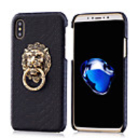 Phone Case PC Silicone Gel With Metal Lion Buckle Holder Phone Cover For iPhone7/7Plus/6/6S/6 Plus/6S Plus/7/7s/8/8plus/X/XS