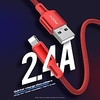 Phone Charger Lightning Cable Braided High Speed Quick Charge Fast charge Nylon Aluminium Alloy For iPhone Phone Accessory miniinthebox