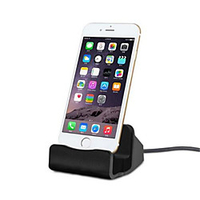 Phone Desk Holder Charger Mobile Stand for For IPhone X 8 7 6s 6 Plus iPhone 5 5S SE Charging Dock Desk Charger Docking Station miniinthebox