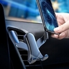 Phone Holder Stand Mount Car Air Vent Outlet Grille Car Holder Phone Holder Buckle Type Gravity Type Adjustable 360°Rotation Aluminum Alloy Phone Accessory iPhone 12 11 Pro Xs Xs Max Xr X 8 Samsung miniinthebox