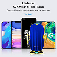 Phone Holder Stand Mount Car Car Holder Phone Charging Stand Adjustable ABS Phone Accessory iPhone 12 11 Pro Xs Xs Max Xr X 8 Samsung Glaxy S21 S20 Note20 miniinthebox