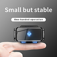Phone Holder Stand Mount Car Car Holder Phone Charging Stand Adjustable Silicone Aluminum Alloy ABS Phone Accessory iPhone 12 11 Pro Xs Xs Max Xr X 8 Samsung Glaxy S21 S20 Note20 miniinthebox