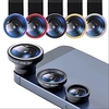 Phone Lens Fisheye 0.67x Wide Angle Zoom Lens Fish Eye 10x Macro Lenses Camera Kits With Clip Lens On The Phone For Smartphone
