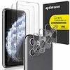 Phone Screen Protector For Apple iPhone 13 12 11 iPhone 12 Pro Max iPhone 11 Pro iPhone 11 Pro Max Tempered Glass 6 pcs High Definition (HD) Scratch Proof Front Camera Lens Protector Phone miniinthebox