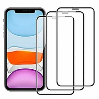 Phone Screen Protector For Apple iPhone 13 12 11 Pro Max XR Tempered Glass 3 pcs High Definition (HD) Scratch Proof Front Screen Protector Phone Accessory miniinthebox