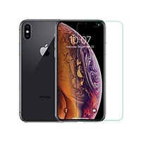 Phone Screen Protector For Apple iPhone XR iPhone XS iPhone XS Max iPhone X iPhone 8 Plus Tempered Glass 1 pc High Definition (HD) 9H Hardness Explosion Proof Front Screen Protector Phone Accessory miniinthebox