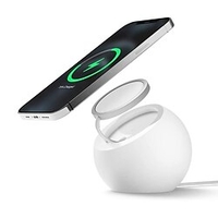 Phone Stand for MagSafe Charger - Silicone MagSafe Charger Holder for Desk,  Cell Phone Stand Holder Phone Dock Cradle Compatible with iPhone 13,  12,  11 Pro Max Mini miniinthebox