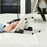 Phone tablet computer lazy person stand aluminum alloy stand folding metal ipad tabletop stand