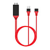 Phone To TV Sync Screen Accessories Plug And Play Smart Tablets AV Adapter 1080P High Speed Line HDMI Cable For IPhone 6 7 8 X