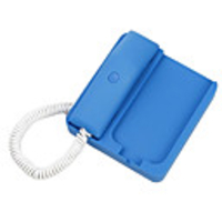 PhonexPhone Unique Telephone Landline Dock/Handset for iPhone 4/3G/3GS (Blue)