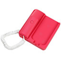 PhonexPhone Unique Telephone Landline Dock/Handset for iPhone 4/3G/3GS (Red)