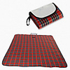 Picnic Blanket Outdoor Camping Rain Waterproof Anti-Slip Wearable Cotton Fabric 200150 cm for 2 - 3 person Climbing Camping / Hiking / Caving Traveling Spring Summer Red Blue