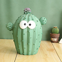Piggy Bank / Money Bank Floral Theme Cactus Creative For Teenager Children