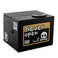 Piggy Bank / Money Bank Plastic Skull Lighting Container Professional Kid