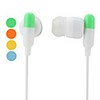 Pill Shaped Stereo In-Ear Earphones (Assorted Colors)