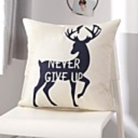 Pillow Case Cover Fashion Printing Northern Europe Style Cotton Linen Pillow Case Cover Living Room Bedroom Sofa Cushion Cover Modern Sample Room