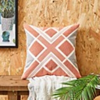 Pillow Case Cover Fashion Retro Complex Advanced Towel Embroidered Home Office Geometry Pillow Case Cover Living Room Bedroom Sofa Cushion Cover